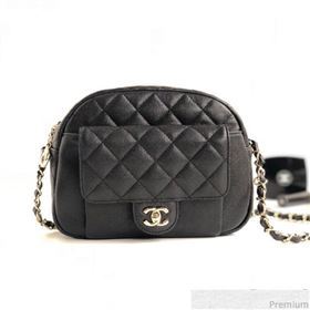 Chanel Camera Case Bag in Grained Calfskin AS0005 Black 2019 (YD-9031423)