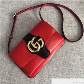 Gucci Arli Small Shoulder Bag 550129 Red/Black 2018 ( LGN-9031517)