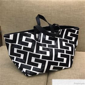Celine Made in Tote Large Shopper Tote Bag Black/White 2019 (SSP-9031541)