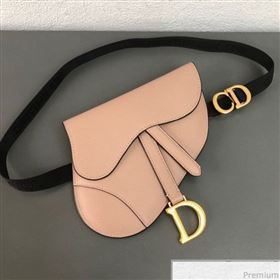 Dior CD Saddle Belt Bag Pink 2019 (WEIP-9031608)