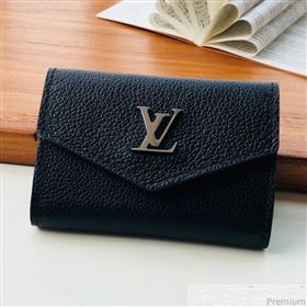 Louis Vuitton Lockmini Wallet M63921 Black (LVSJ-9031448)