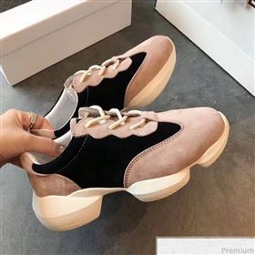 Chanel Pigskin Suede Sneaker Light Pink 2019 (EM-9031912)