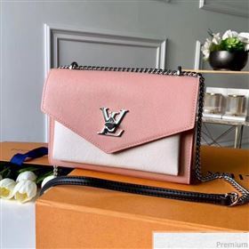 Louis Vuitton Mylockme BB Shoulder Bag M52777 Pink/White 2019 (FANG-9031820)