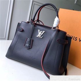 Louis Vuitton Lockme Day Tote Bag M53645 Navy/Red 2019 (FANG-9042314)