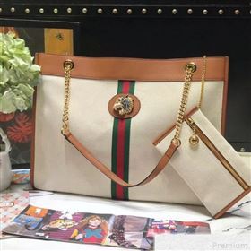 Gucci Rajah Vintage Canvas Large Tote 537219 2019 (JIANM-9042339)