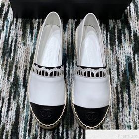 Chanel Espadrilles G34431 White 2019 (HANB-9042459)