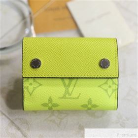 Louis Vuitton Discovery Compact Wallet M67629 Lime Green (LVSJ-9042632)