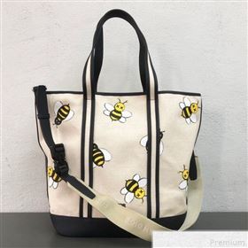 Dior x Kaws Bees Cotton Tote Beige 2019 (WEIP-9042729)