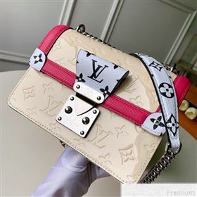 Louis Vuitton LV Wynwood Shoulder Bag in Creme White Vernis Leather M90442 2019 (KD-9041831)