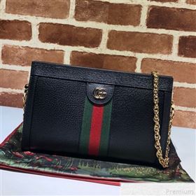 Gucci Ophidia Small Shoulder Bag 503877 Black 2019 (DLH-9041844)