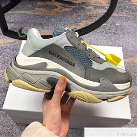 Balenciaga Triple S Sneakers Grey  (GD1054-9050801)