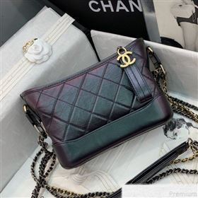 Chanel Small Iridescent Aged Calfskin Gabrielle Hobo Bag A91810 2019 (PPP-9043005)