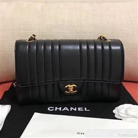 Chanel Stripes Smooth Lambskin 2.55 Flap Bag 2019 (KANA-9050869)
