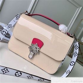 Louis Vuitton Cherrywood BB in Monogarm Canvas and Cream White Patent Leather M51953 2019 (KD-9050841)