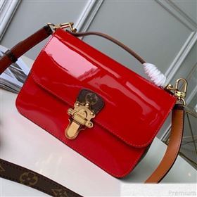 Louis Vuitton Cherrywood BB in Monogarm Canvas and Red Patent Leather M52686 2019 (KD-9050839)