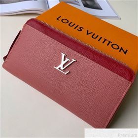 Louis Vuitton Zippy Lockme Long Wallet M62949 Pink (KD-9050844)