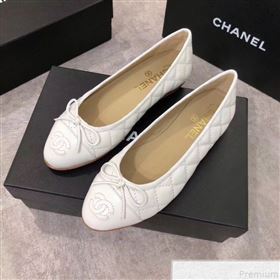 Chanel Quilting Lambskin Leather Ballerinas Black 2019 (DLY-9050192)