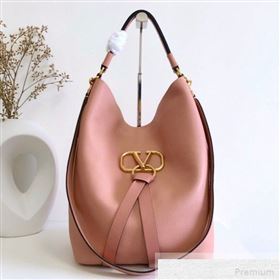 Valentino VRING Hobo Shoulder Bag Pink 2019 (JJ3-9051121)