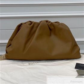 Bottega Veneta Large The Pouch Oversize Clutch in Soft Folded Leather Brown 2019 (WEIP-9051314)