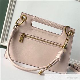 Givenchy Small Whip Top Handle Bag in Smooth Leather Pink 2019 (YONGS-9051436)