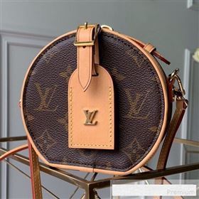 Louis Vuitton Monogram Mini Boite Chapeau Round Case Top Handle Bag M44699 2019 (KD-9061002)