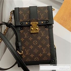 Louis Vuitton Trunk Vertical Chain Shoulder Bag Monogram Canvas M63913 2019 (KD-9061027)