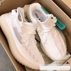 Adidas Yeezy Boost 350 V2 Static Sneakers All White 2019(For Women and Men) (EM-9061229)