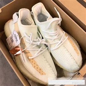 Adidas Yeezy Boost 350 V2 Static Sneakers White/Nude 2019(For Women and Men) (EM-9061232)