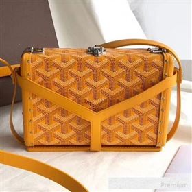 Goyard Minaudiere Mini Y Case Shoulder Bag Yellow (GEYA-9062701)