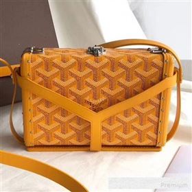 Goyard Minaudiere Mini Y Case Shoulder Bag Yellow  (GEYA-9062701)