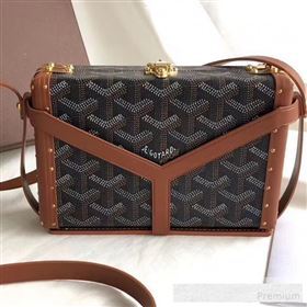 Goyard Minaudiere Mini Y Case Shoulder Bag Coffee (GEYA-9062702)