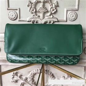 Goyard Folding Leather Clutch Green (1A142-9062711)