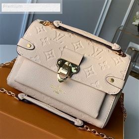 Louis Vuitton Monogram Empreinte Leather Vavin BB Shoulder Bag M44553 Cream White 2018 (KD-9070133)