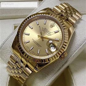 Rolex Datejust Watch 36mm Gold 2019 (KN-9070433)