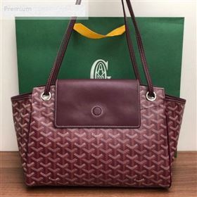 Goyard Rouette Shoulder Bag Burgundy 2019 (LMGY-9070934)