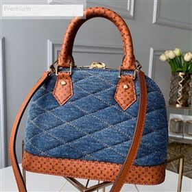 Louis Vuitton Monogram Quilted Denim Alma BB M55048 Alma 2019 (KD-9071252)