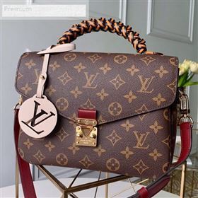 Louis Vuitton Monogram Canvas Pochette Métis Braided Top Handle Bag M44668 2019 (FANG-9071254)