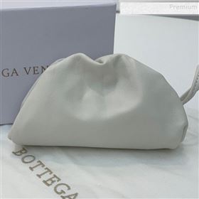 Bottega Veneta The Pouch Coin Purse Wallet White 2019 (WEIP-9082024)
