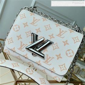 Louis Vuitton Twist PM in Monogram Leather M50332 White 2019 (FANG-9081905)