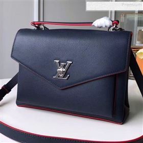 Louis Vuitton Mylockme Top Handle Bag M53197 Navy Blue 2019 (KIKI-9091157)