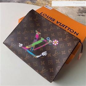 Louis Vuitton Monogram Canvas Print Toiletry Pouch 26 M47542 02 2019 (KIKI-9092021)