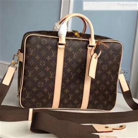 Louis Vuitton Icare Monogram Canvas Briefcase Top Handle Bag M43423 2019 (FANG-9092121)