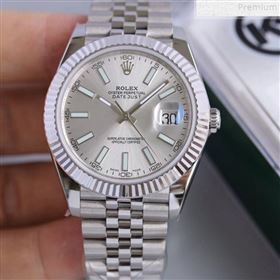 Rolex Datejust Watch 41mm Silver 03 (KN-9072560)