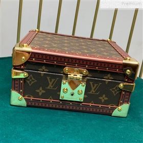 Louis Vuitton Cotteville 24 Monogram Canvas Hard Sided Suitcase Fushia 2019 (LVSJ-9072371)