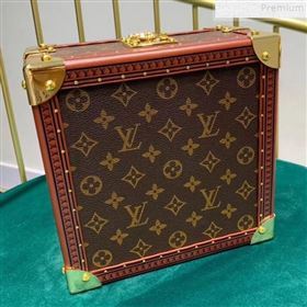 Louis Vuitton Cotteville 24 Monogram Canvas Hard Sided Suitcase Red 2019 (LVSJ-9072373)