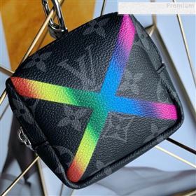 Louis Vuitton Men’s Monogram Canvas Rainbow Cross Coin Purse (KD-9073149)