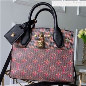 Louis Vuitton Monogram Pop City Steamer Mini Top handle Bag M55469 Red 2019 (KD-9080625)