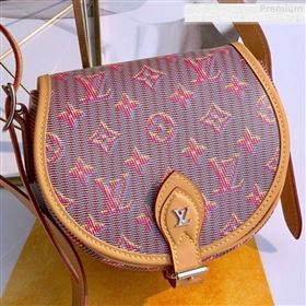 Louis Vuitton Tambourin Monogram Pop Round Shoulder Bag M55460 Red 2019 (KD-9080903)