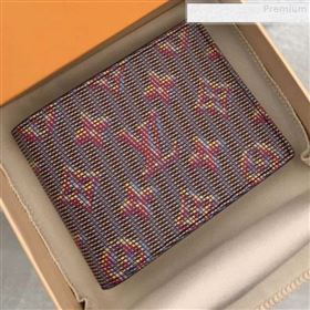 Louis Vuitton LV Monogram Pop Slender Wallet M62294 Red 2019 (GAOS-9080913)