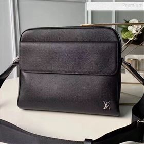 Louis Vuitton Mens Alex Messenger PM Shoulder Bag M30260 Black 2019 (FANG-9101426)